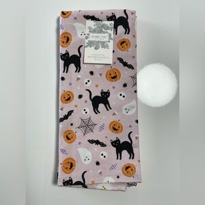 Shabby Chic Pink Halloween Set of 3 Kitchen Towels